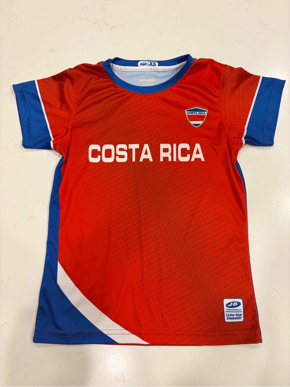 Costa Rica soccer jersey